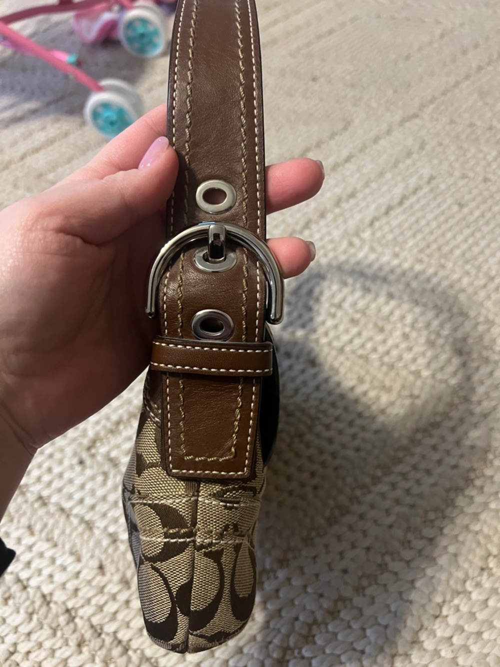 COACH soho buckle shoulder bag - Picture 4 of 8